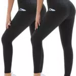 DDOBB High Waist Sportleggings Damen mit Taschen – Blickdicht und Elastisch