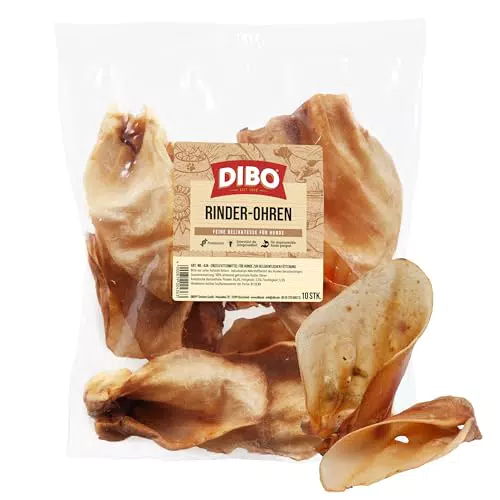 DIBO Rinderohren – Natürlicher Kausnack für Hunde ohne Chemie