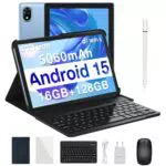 DOOGEE U10 Tablet 10 Zoll, 16GB RAM, 128GB ROM, WiFi 6, Gaming, inkl. Tastatur