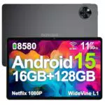 DOOGEE U11 Tablet 11 Zoll, Android 15, 16GB RAM, 128GB ROM, Octa-Core, 8580mAh