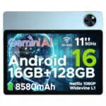 DOOGEE U11 Tablet 11 Zoll, Android, 16GB RAM, 128GB ROM, Octa-Core, 8580mAh