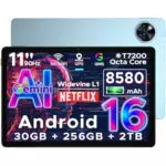DOOGEE U11 Pro Tablet 11 Zoll, 30GB RAM, 256GB ROM, 90Hz Display, Octa Core