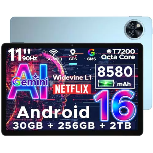 DOOGEE U11 Pro Tablet 11 Zoll, 30GB RAM, 256GB ROM, 90Hz Display, Octa Core
