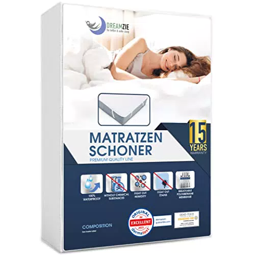 Dreamzie Matratzenschoner wasserdicht und Oeko-TEX zertifiziert