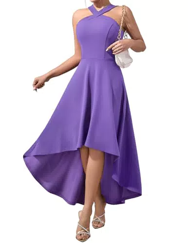 DRESSTELLS Cocktailkleid Damen Elegant für Hochzeiten und festliche Anlässe