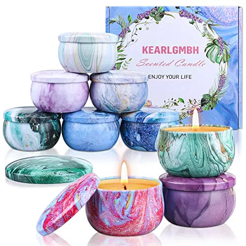 KEARLGMBH Aromatherapie Duftkerzen Geschenkset für Frauen zur Entspannung