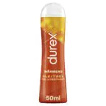 Durex Gleitgel Wärmend Gleitmittel für wärmende Effekte & angenehme Gleitfähigkeit 50 ml