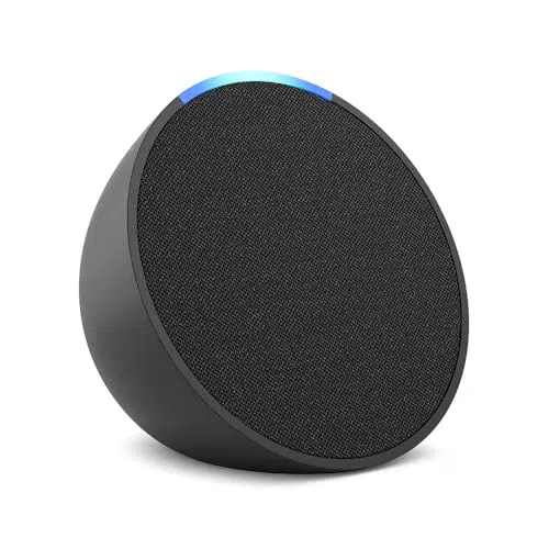Echo Pop, Anthrazit, 2er pack + Sengled Smart Plug, Funktionert mit Alexa - Smart Home-Einsteigerpaket