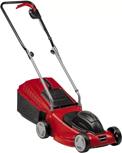 Einhell GC-EM 1032 Elektro-Rasenmäher für Rasenflächen bis 300 m², 3-stufige Schnitthöhenverstellung