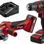 Einhell TC-TK 18 Li Kit Power X-Change – Bohrschrauber und Winkelschleifer