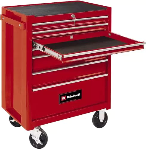 Einhell Werkstattwagen TC-TW 150 mit stabilen Schubfächern und Interlock-System