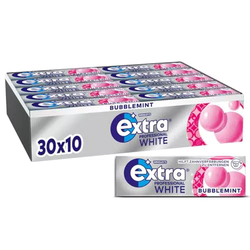 Extra Professional White Bubblemint, Zuckerfreier Kaugummi