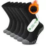 FALARY Merino Socken für Herren und Damen - Atmungsaktive Wandersocken