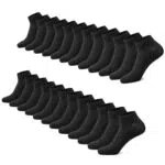 FALARY Sneaker Socken für Herren und Damen - Hochwertige Baumwoll-Halbsocken