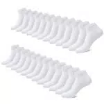 FALARY Sneaker Socken für Herren und Damen - Hochwertige Baumwoll-Halbsocken