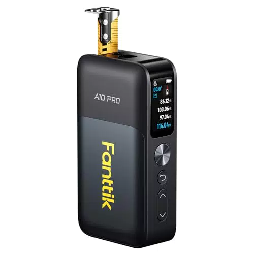 Fanttik A10 Pro 2-in-1 Laser Entfernungsmesser mit HD Farbdisplay und Maßband