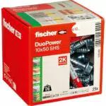 fischer DUOPOWER 8 x 65, Universaldübel, leistungsstarker 2-Komponenten-Dübel