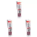 fischer Premium-Sanitärsilikon, Silikon zum Abdichten & Verfugen im Sanitär- und Küchenbereich