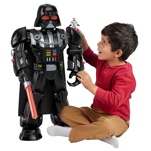 Fisher-Price Imaginext STAR WARS Darth Vader mit Lichtern und Sounds für Kinder ab 3 Jahren