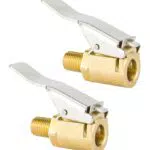 Air Chuck Autoventil Hebelstecker 8mm für Reifenventile mit Messing Adapter