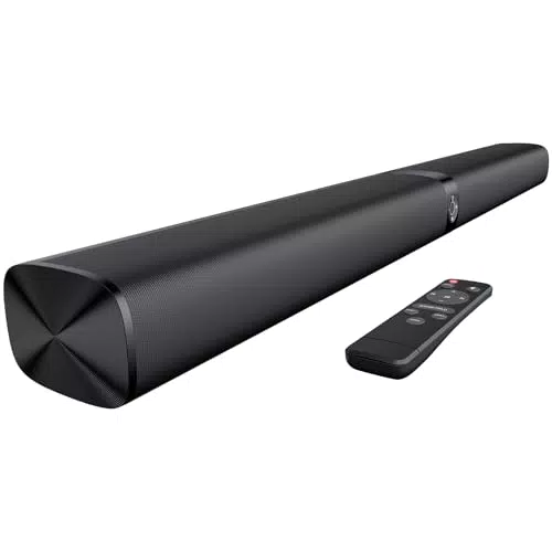 GarageRock 2-in-1 Soundbar für TV mit Bluetooth 5.3 und automatischer Lautstärkeanpassung