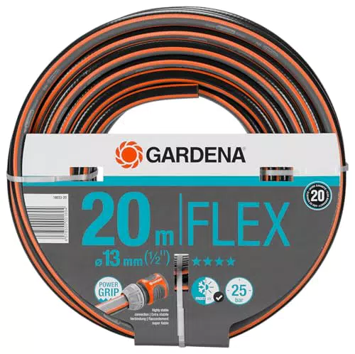 Gardena Comfort FLEX Schlauch 13 mm: Formstabiler Gartenschlauch aus hochwertigem Spiralgewebe