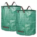GardenMate Gartensack - Faltbarer, robuster Gartenabfallsack aus Polypropylen