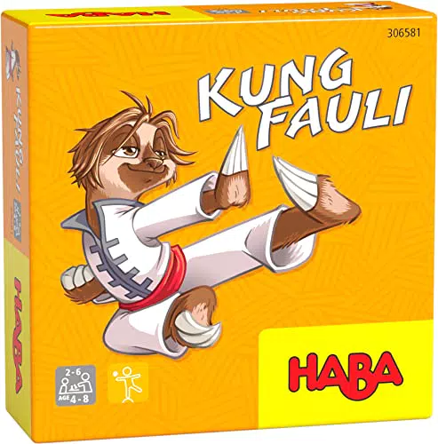 HABA Kung Fauli - Mitbringspiel für Kinder ab 4 Jahren, Made in Germany