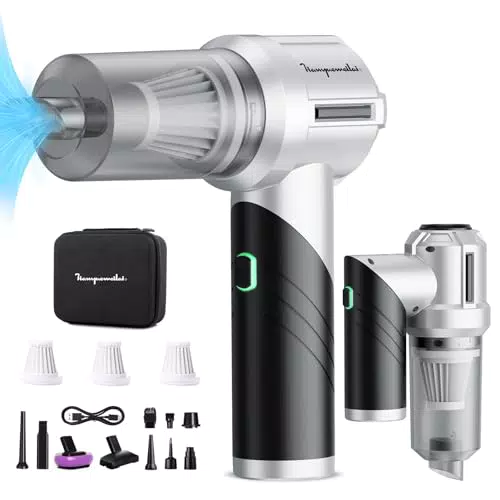 [Marke] Handstaubsauger kabellos 15000PA, Akkusauger mit 3 HEPA-Filtern