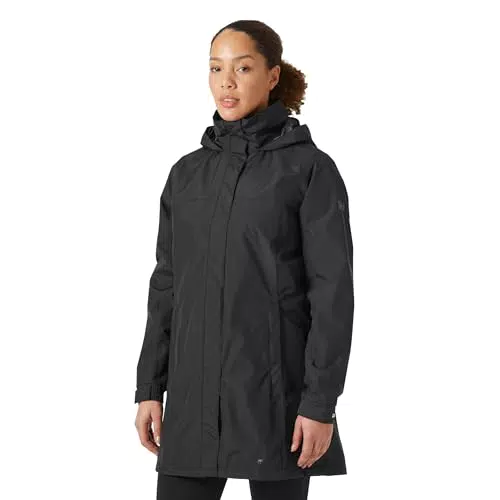 Helly Hansen Damen Damen Mantel Aden Long Mantel, Navy 62648