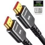 Highwings HDMI 2.1 Kabel - Zertifiziertes 10K 8K HDMI Kabel 48Gbps Ultra Highspeed 4K 120Hz eARC HDCP 2.2&2.3 DTS:X Dolby Atmos Kompatibel