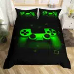 Homewish Gamer Bettwäsche Set, Wendbarer Bettbezug für Teenager und Kinder