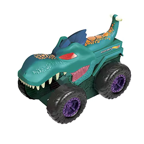 Hot Wheels Monstertruck Mega Wrex – Spielzeug mit Licht und Geräuschen für Kinder ab 4 Jahren