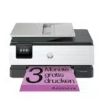 HP OfficeJet Pro 8022e Multifunktionsdrucker mit HP Instant Ink - WLAN, LAN, Duplex - Drucker, Scanner, Kopierer, Fax - HP+ ePrint, Airprint - Basalt
