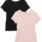 HUGO Damen T-Shirt Twin RN 50480161