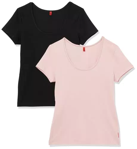 HUGO Damen T-Shirt Twin RN 50480161