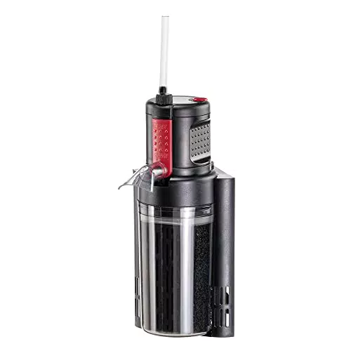 Hydor Innenfilter CRYSTAL 90 für Aquarien bis 90 Liter mit Aktivkohle und Venturi-Kit