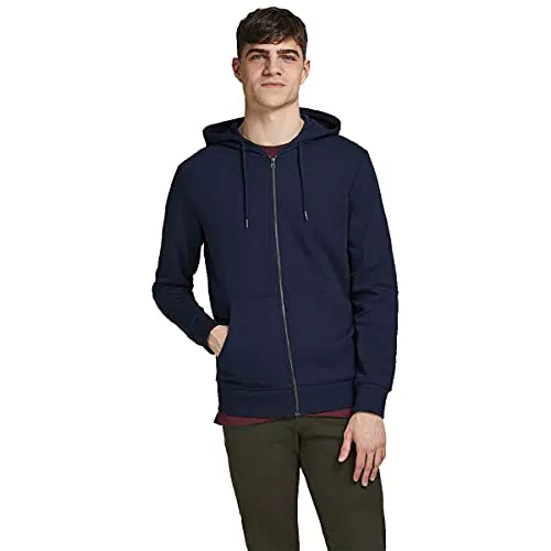 JACK & JONES Kapuzenjacke für Herren - Einfarbig und stilvoll