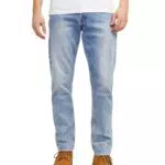 JACK & JONES Straight Leg Jeans Loose Fit Relaxed Denim Vintage Style mit Knopfleiste JJICHRIS JJORIGINAL