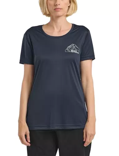 Jack Wolfskin Peak Graphic T-Shirt für Damen