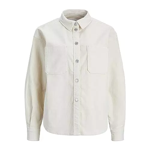 Jack & Jones Damen JXGELLY Cord Overshirt Jacke