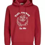 JACK&JONES Herren JJXMAS ONE Kapuzenpullover mit lustigem Design