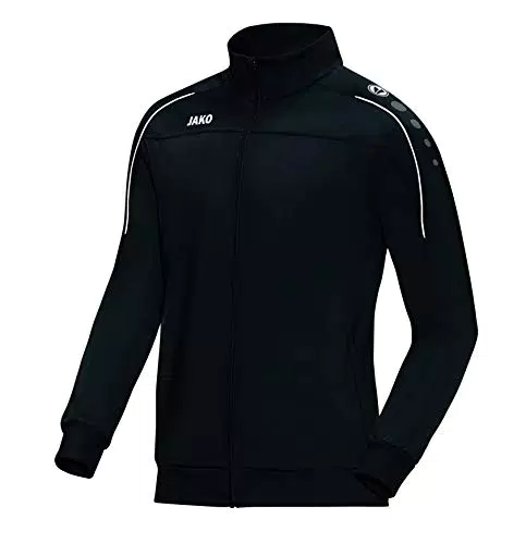 JAKO Herren polyesterjakke klassisk Herren jacke, Schwarz