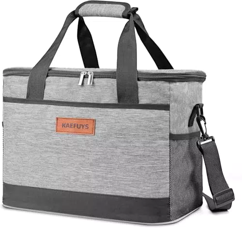 KAEFUYS Kühltasche 30L - Thermoisoliert, Faltbar und Wasserdicht für Outdoor Nutzung