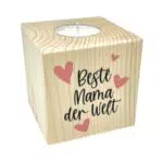 KATINGA Teelichthalter – eleganter Kerzenständer für die beste Mama der Welt