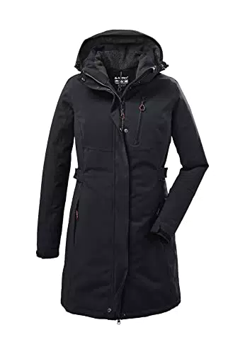 Killtec Damen Funktionsparka/Parka mit abzippbarer Kapuze - KOW 165 WMN PRK
