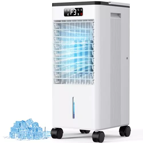 Klimaanlage 4 in 1 ohne Abluftschlauch – Luftkühler mit Fernbedienung und Timer