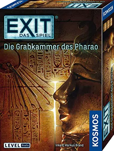 KOSMOS EXIT® - Die Grabkammer des Pharao, Escape Room Spiel für 1-4 Spieler