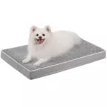 KSIIA Orthopädisches Hundebett für mittelgroße Hunde – Waschbare Hundematratze
