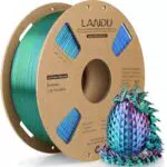 LANDU Silk PLA Filament 1,75mm für 3D Drucker - Hochglänzende Oberfläche, Maßgenauigkeit +/-0,02mm